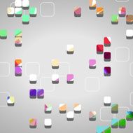 Abstract shapes background N74