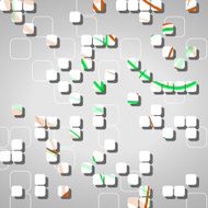 Abstract shapes background N75