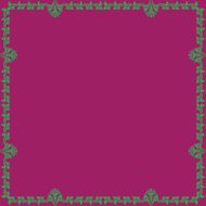 ornamental vector frame N2