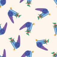 circus theme clown cartoon seamless pattern background N2