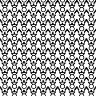 Geometric Black and white Pattern N4