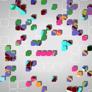 Abstract shapes background N76