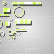 Colorful abstract circles background N14