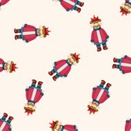 Royal theme king cartoon seamless pattern background N7