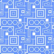 Abstract geometric seamless pattern N75