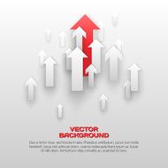 Overlapping Arrows Concept Illustration