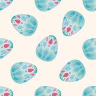 easter egg cartoon seamless pattern background N7