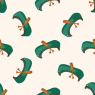 Transportation boat cartoon seamless pattern background N7