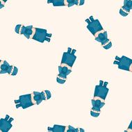 people theme doctor cartoon seamless pattern background N3