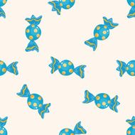 candy cartoon seamless pattern background N5