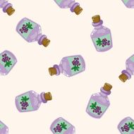 jam cartoon seamless pattern background N2