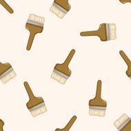 paint brush cartoon seamless pattern background N2