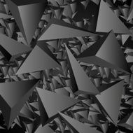 Dark geometric polygonal background