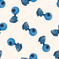webcam cartoon seamless pattern background