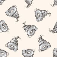 weather tornado cartoon seamless pattern background N2