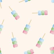 candy cartoon seamless pattern background N9
