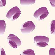 jelly dessert cartoon seamless pattern background N2