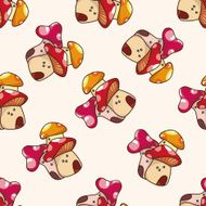 Amusement park facilities cartoon seamless pattern background N28