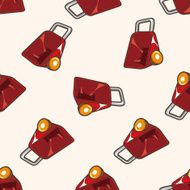 barrow cartoon seamless pattern background N3