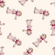 swimmer cartoon seamless pattern background N3