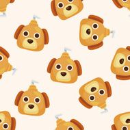 Pet shampoo cartoon seamless pattern background