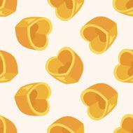 kitchenware baking mold cartoon seamless pattern background N3
