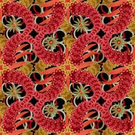 Retro background abstract geometric seamless pattern N2