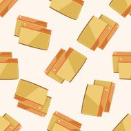 decorating cake cartoon seamless pattern background N21