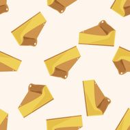 decorating cake cartoon seamless pattern background N23