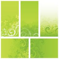 Green nature backgrounds