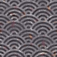 Abstract arched pattern - seamless background paper texture