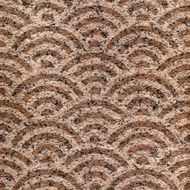 Abstract curved pattern - seamless background paper surface