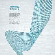 Abstract background with blue wave N3