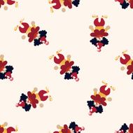 clowns cartoon seamless pattern background N6
