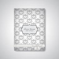Modern abstract template layout brochure magazine flyer cover or report