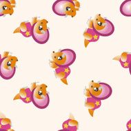 dinosaur cartoon seamless pattern background N9