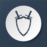 Sword and shield icon N7