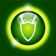 Sword and shield icon N8