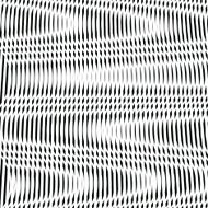 Optical background with monochrome geometric lines Moire N9