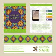 Set of Flyer design business templates