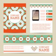 Set of Flyer design business templates N2