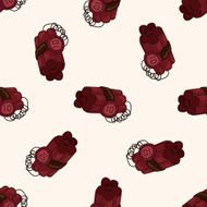 bomb cartoon seamless pattern background N3