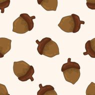 vegetables and fruits cartoon seamless pattern background N4