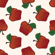 vegetables and fruits cartoon seamless pattern background N6