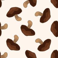 vegetables and fruits cartoon seamless pattern background N8