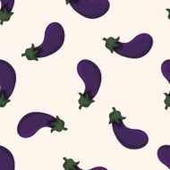 vegetables and fruits cartoon seamless pattern background N9