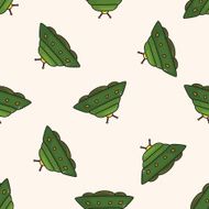 ufo cartoon seamless pattern background N8