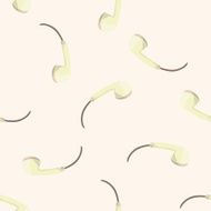 bathroom showe-heads cartoon seamless pattern background