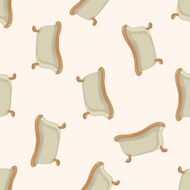 bathroom bathtb cartoon seamless pattern background
