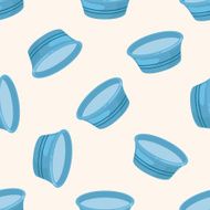 bathroom bathtb cartoon seamless pattern background N3